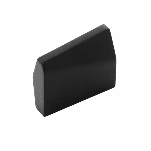 Belwith B077152-MB Veer Pinch Knob, 1" C/C Matte Black