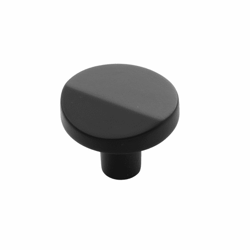 Belwith B077153-MB Veer Knob, 1-3/8" Dia. Matte Black