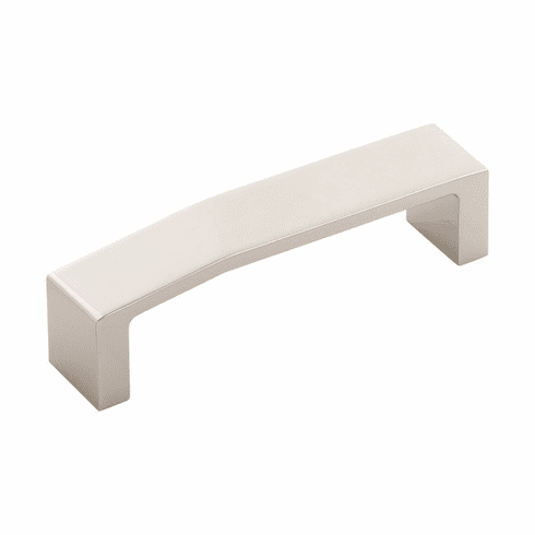 Belwith B077154-14 Veer Pull, 96Mm C/C Polished Nickel