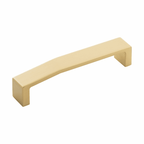 Belwith B077155-BGB Veer Pull, 128Mm C/C Brushed Golden Brass