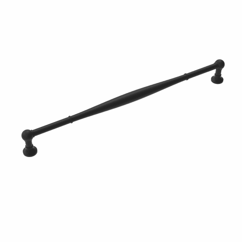 Belwith B077278-MB Fuller Appliance Pull, 18" C/C Matte Black