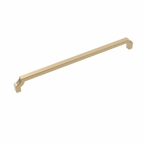 Belwith B077281-BGB Monarch Appliance Pull, 18" C/C Brushed Golden Brass