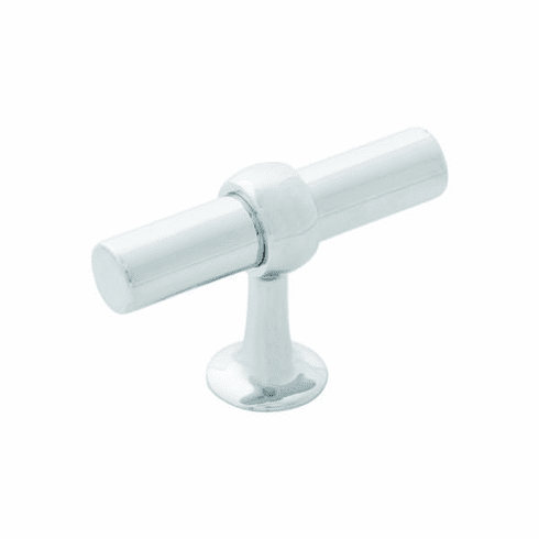 Belwith B077328-CH Ostia T-Knob, 2-1/2" X 13/16" Chrome