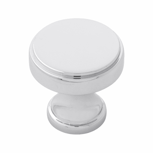 Belwith B077459-CH Brownstone Knob, 1-1/4" Dia. Chrome
