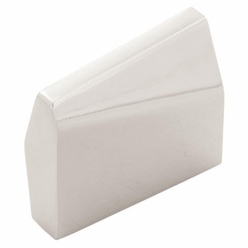 Belwith B077460-14 Brownstone Knob, 1-3/8" Sq. Polished Nickel