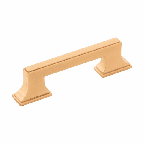 Belwith B077461-BGB Brownstone Pull, 3" & 96Mm C/C Brushed Golden Brass