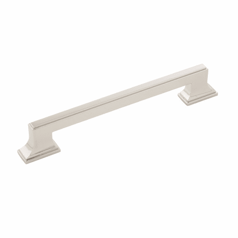 Belwith B077463-14 Brownstone Pull, 160Mm C/C Polished Nickel