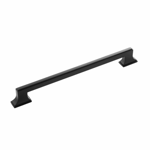 Belwith B077464-MB Brownstone Pull, 224Mm C/C Matte Black
