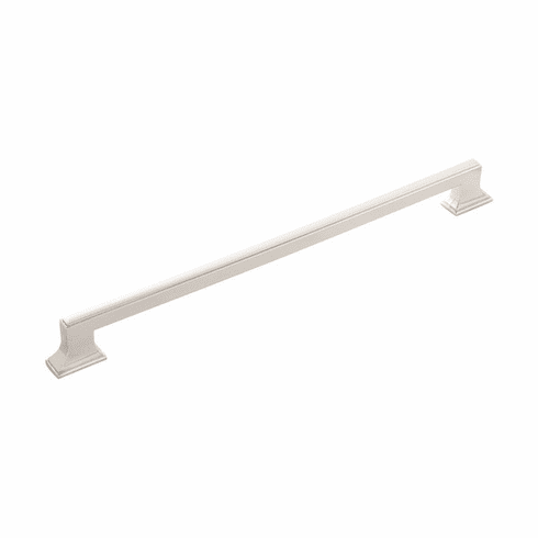 Belwith B077465-14 Brownstone Pull, 12" C/C Polished Nickel