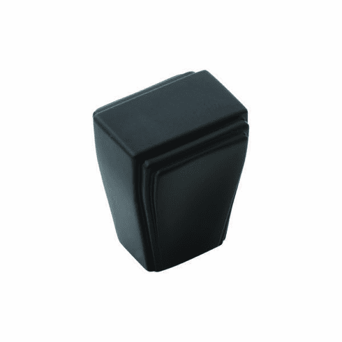 Belwith B077493-MB Belleclaire Knob, 1" X 7/8" Matte Black