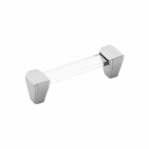 Belwith B077503-SN Belleclaire Pull, 96Mm C/C Satin Nickel