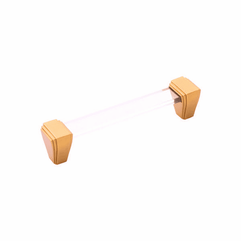 Belwith B077504-BGB Belleclaire Pull, 128Mm C/C Brushed Golden Brass