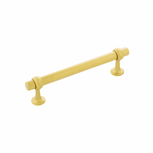 Belwith B077524-BGB Ostia Pull, 128Mm C/C Brushed Golden Brass