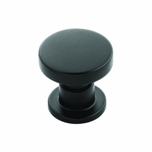 Belwith B077944MB Urbane Knob, 1-1/4" Dia. Matte Black
