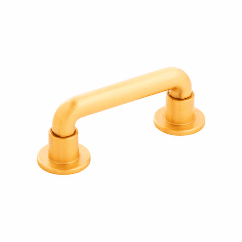 Belwith B077946BGB Urbane Pull, 3" Cc Brushed Golden Brass