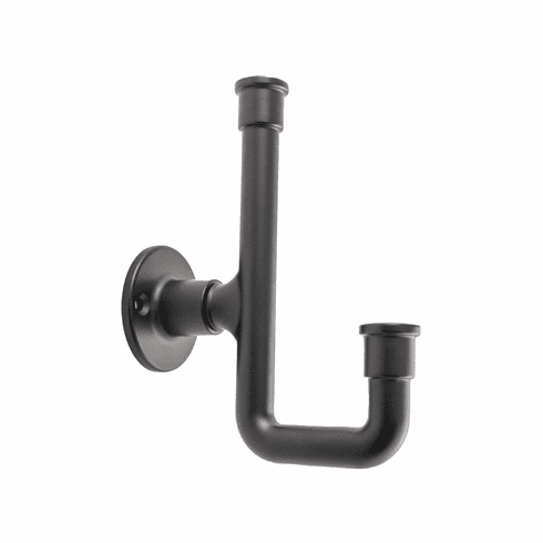 Belwith B077954MB Urbane Hook, 1-1/4" C/C Matte Black