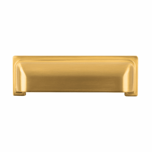 Belwith B077958BGB Brighton Cup Pull, 96Mm C/C Brushed Golden Brass