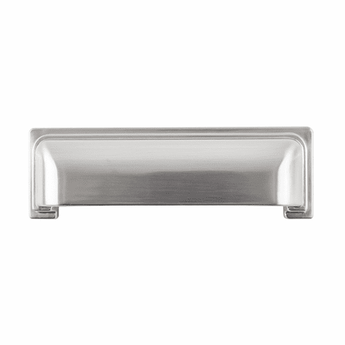 Belwith B077958SN Brighton Cup Pull, 96Mm C/C Satin Nickel