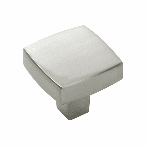 Belwith B077986SN Coventry Knob, 1-1/4" Sq Satin Nickel