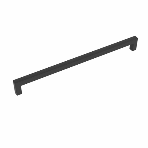 Belwith B077993MB Coventry Appliance Pull, 18" C/C Matte Black