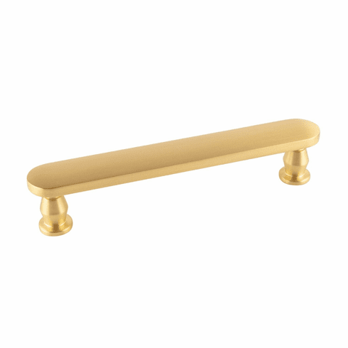 Belwith B078790BGB Anders Pull, 128Mm C/C Brushed Golden Brass