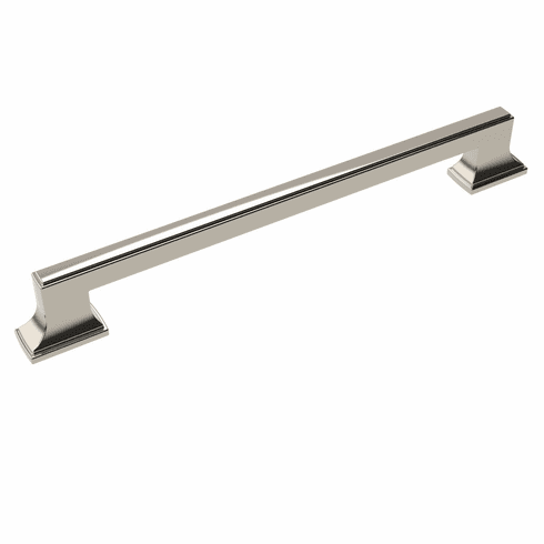 Belwith B078830-14 Brownstone Appliance Pull, 12" C/C Polished Nickel
