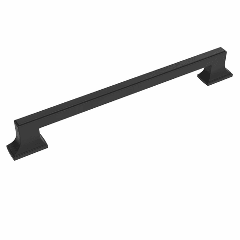 Belwith B078830-MB Brownstone Appliance Pull, 12" C/C Matte Black
