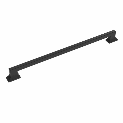 Belwith B078831-MB Brownstone Appliance Pull, 18" C/C Matte Black