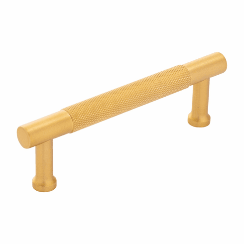 Belwith B079429-BGB Verge Pull, 96Mm C/C Brushed Golden Brass
