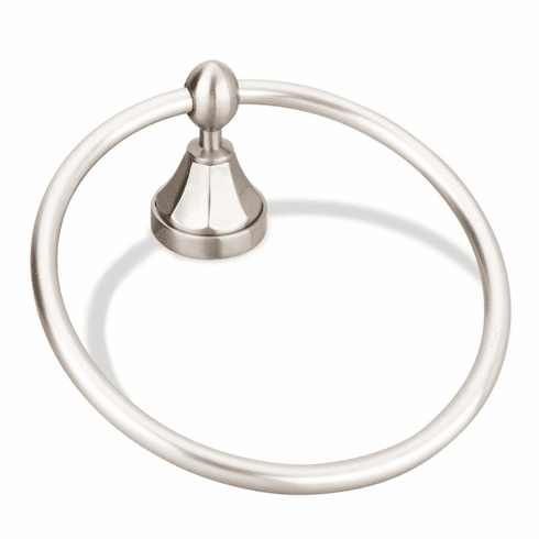 Elements BHE3-06SN Elements Transitional Towel Ring. Finish: Satin Nickel. Packed in White Box.
