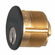 Bouvet 0026-44-056 Cylindre for mortise lock L:44mm Satin Antique Brass