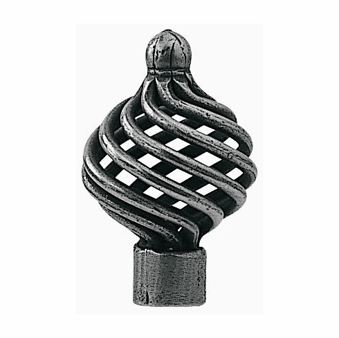 Bouvet 0044-32-007 Basket Knob D:32mm P:48mm Black