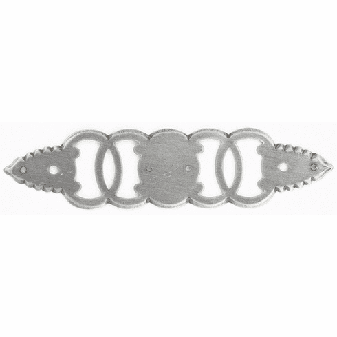 Bouvet 0066-115-007 Classic Cabinet Backplate L:164mm W:40mm Black