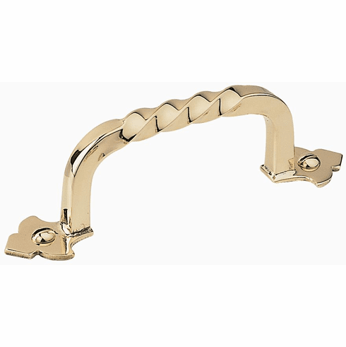 Bouvet 0262-130-007 Classic Cabinet Pull CC:100mmL:130mm W:27mm P:38mm Black