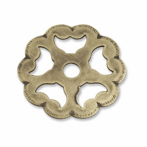 Bouvet 0681-55-003 Classic Cabinet Rosette D:55mm Natural Steel