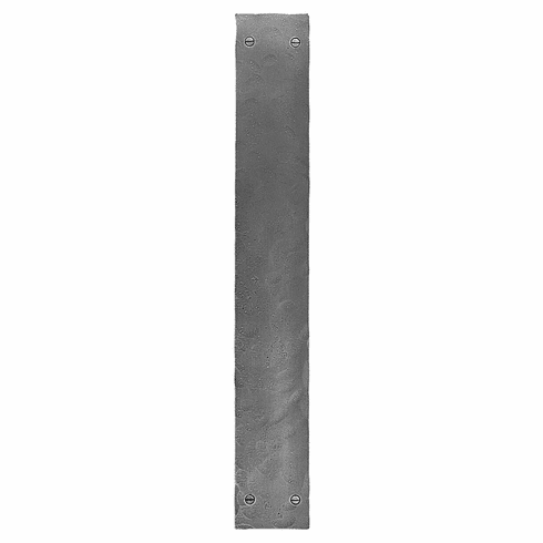 Bouvet 1103-20-022 Push Plate L:445mm W:70mm P:3mm Hammered Pewter