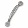 Bouvet 1112-96-033 Wrought Iron Cabinet Pull CC:82mmL:96mm W:15mm P:22mm Hammered Steel