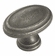 Bouvet 1163-35-012 Oval Classic Cabinet Knob L:35mm W:25mm P:26mm Pewer
