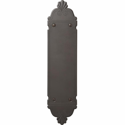 Bouvet 1208-20-007 Push Plate L:295mm W:70mm P:2mm Black