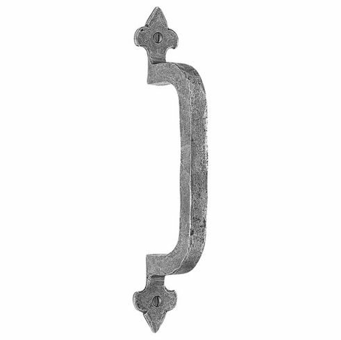Bouvet 1227-140-027 Iron Age Door Pull CC:140mmL:170mm W:11mm P:43mm Hammered Black