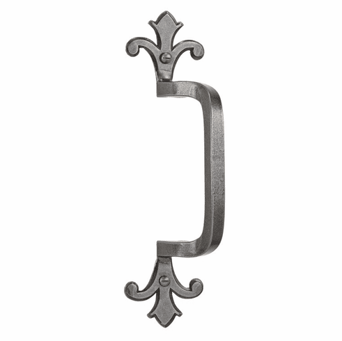 Bouvet 1231-205-012 Off set Door Pull L:205mm W:10mm Pewter