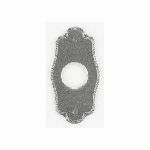 Bouvet 1303-31-056 Passage Escutcheon L:55mm W:28mm Satin Antique Brass