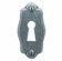 Bouvet 1303-32-007 Key Hole Escutcheon L:55mm W:28mm Black