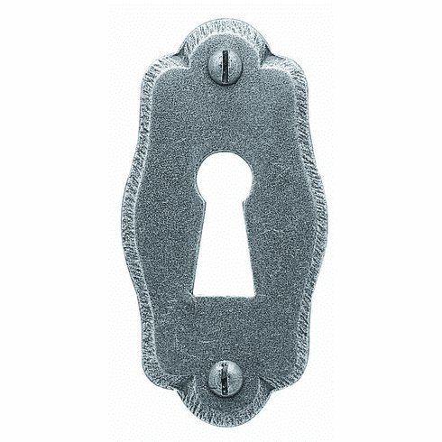 Bouvet 1303-32-012 Key Hole Escutcheon L:55mm W:28mm Pewter
