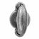 Bouvet 1306-33-009 Locking Knob and Escutcheon L:36mm W:13mm P:32mm Rust