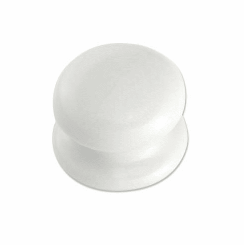 Bouvet 1315-50-008 Porcelain Cabinet Knob D:50mm P:28mm White Porcelaine