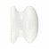 Bouvet 1315-50-008 Porcelain Cabinet Knob D:50mm P:28mm White Porcelaine