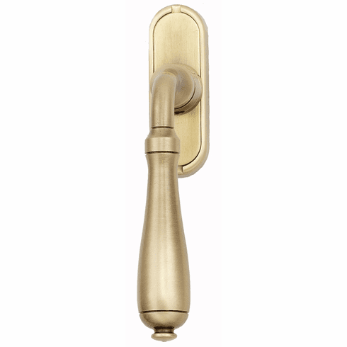 Bouvet 1356-43-012 Tilt and Turn handle L:140mm W:25mm Pewter