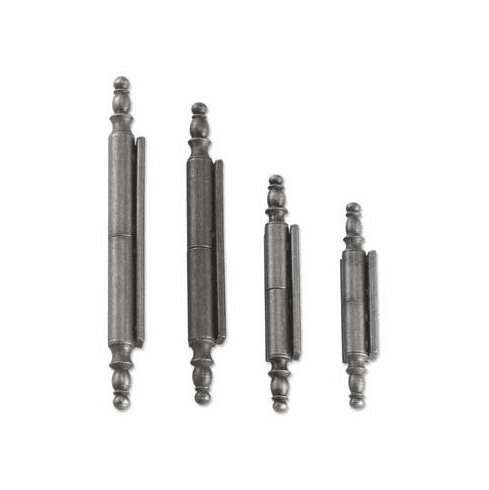 Bouvet 1484-80-012 Paumelle Cabinet Hinge L:130mm W:14mm P:14mm Pewter