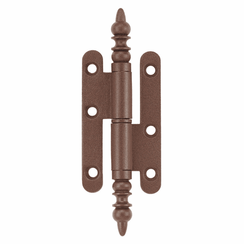 Bouvet 1488-110-012 Paumelle Hinge/ Round end Leaves L:110mm W:55mm Pewter